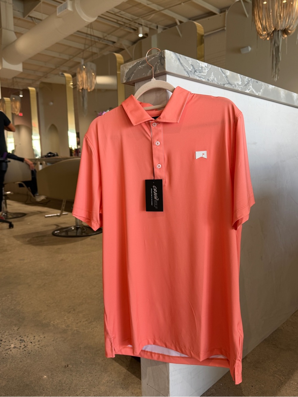 Men's Performance Polo Shirt, More Sizes Available